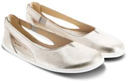 Be Lenka s. r. o Be Lenka Belissima bőr barefoot balerina, arany felnőtt cipő méret 43