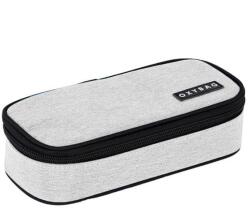 KARTON P+P OXY BAG Unicolor Comfort szögletes tolltartó gumipánttal - világosszürke (IMO-KPP-8-89025)