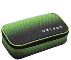 KARTON P+P OXY Ombre szögletes JUMBO tolltartó gumipánttal - OXY BAG - fekete/zöld (IMO-KPP-9-70924)