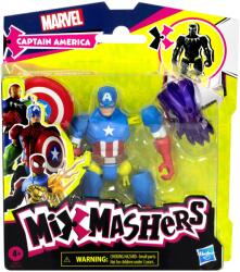 Hasbro MARVEL AVENGERS MIX MASHERS FIGURINA CAPITAN AMERICA 12CM SuperHeroes ToysZone