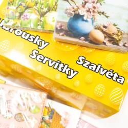  Szalvéta húsvéti 2-réteges displayben 30 db