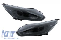 OSRAM LED Első Lámpák Ford Focus III Mk3 (2010-2014) Xenon Upgrade OEM Halogén (LEDHL105-BK)