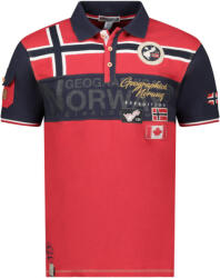 Geographical Norway tricou polo pentru bărbați KARADOCK MEN Rosu L