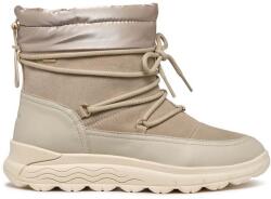 Geox hócipő D SPHERICA 4X4 B ABX bézs, női, téliesített, lapos talpú, D4626A 08522 C6738 - bézs Női 39