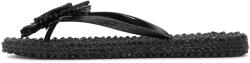Ilse Jacobsen Flip Flops With Flower CHEERFUL16F-001 black (CHEERFUL16F-001 black)