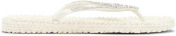 Ilse Jacobsen Flip Flops With Rhinestones CHEERFUL03G-120 creme (CHEERFUL03G-120 creme)