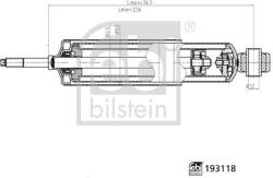 Febi Bilstein amortizor FEBI BILSTEIN 193118 - automobilus