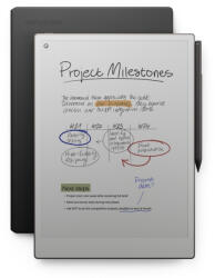 reMarkable Paper Pro with Marker Plus & Premium Leather Book Folio cu Ecran Tactil 11.8" (64GB) Argintiu