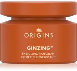 Origins GinZing Energizing Rich Cream revitalizáló hidratáló krém száraz bőrre 50 ml