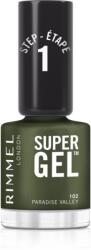 Rimmel Super Gel gel de unghii fara utilizarea UV sau lampa LED culoare 102 Paradise Valley 12 ml