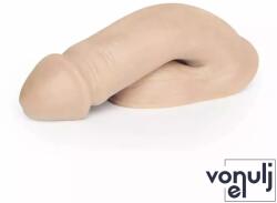 Fleshlight élethű dildó Fleshtone Small Limpy - kis méretű, herékkel, nyugalmi állapotban, vízálló, superskin (13 cm)