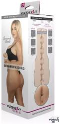 Fleshlight maszturbátor Savannah Bond From Australia with Love - realisztikus, vagina formájú, testszínű, vízálló, vibráció nélküli