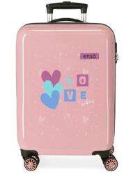 ABS utazótáska ENSO Love Vibes, 55x38x20cm, 34L, 9451721 (kicsi) (JOU0945S)