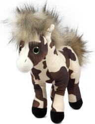Amek Toys Jucărie de pluș Amek Toys - Cal pătat cu coamă bej, 30 cm (010804-2)