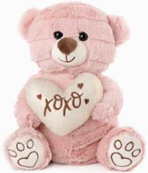 Amek Toys Jucărie de pluș Amek Toys - Urs cu inimă HO-HO, 23 cm (10193)