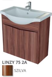 TBOSS Linzy 75 alsó+tál fali rögzítéssel, 2 ajtós