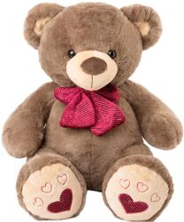 Amek Toys Jucărie de pluș Amek Toys - Urs brun cu o panglică roșie, 50 cm (73108)