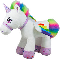 Amek Toys Jucărie de pluș Amek Toys - Unicorn, alb, 46 cm (40837)