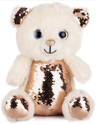 Amek Toys Jucărie de pluș Amek Toys - Ursuleț de pluș cu paiete, 28 cm (010176-1)