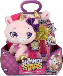 KD Kids Jucarie de plus Shimmer Stars - Unicorn Glitter, cu accesorii (S19301)