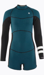 Hurley Spumă de înot pentru femei Hurley Advant Shorty Texture 2/2 mm Springsuit black/skyblue