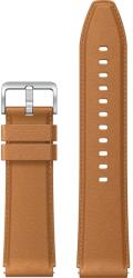 Xiaomi Watch S1 bőr okosóra pánt - barna (brown) (BHR5591GL)