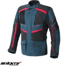 Seventy Degrees Geaca moto Seventy Degrees SD-JT81 - barbati, iarna, impermeabila, urban/touring, negru/albastru (SD2308115)