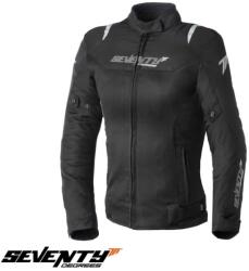 Seventy Degrees Geaca moto Seventy Degrees SD-JR50 - dama, vara, racing, negru (SD2105001)
