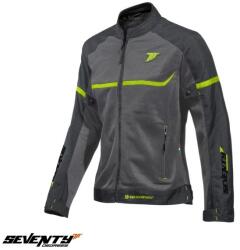 Seventy Degrees Geaca moto Seventy Degrees SD-JR30.2 Mojave - dama, vara, sport, gri/galben fluor (SD2203023)