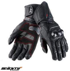 Seventy Degrees Manusi moto Seventy Degrees SD-R23 - dama, iarna, impermeabile, racing, negru (SD1102301)