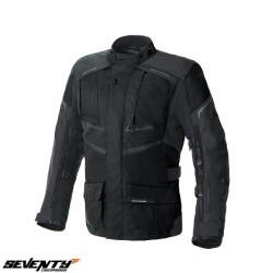 Seventy Degrees Geaca moto Seventy Degrees SD-JT81 - barbati, all season, impermeabila, urban/touring, negru (SD2308101)
