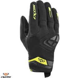 Ixon Manusi barbati Roadster vara textil/piele Ixon model MIG 2 MS - degete tactile - Negru/galben (3001110901072)