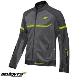 Seventy Degrees Geaca moto Seventy Degrees SD-JR30.1 Mojave - barbati, vara, racing, gri/galben fluor (SD2203013)