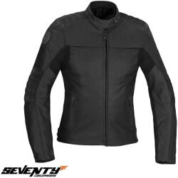 Seventy Degrees Geaca moto piele Seventy Degrees SD-JL3 - dama, vara, impermeabila, urban/touring, negru (SD2500301)