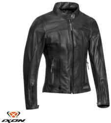 Ixon Geaca moto piele Ixon Crank Air LS - dama, vara, urban/heritage, negru (1002020181001)