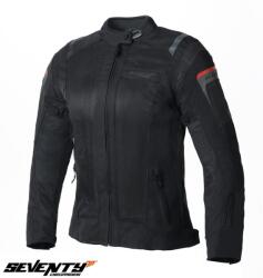 Seventy Degrees Geaca moto Seventy Degrees SD-JT58 - dama, vara, impermeabila, touring, negru (SD2305801)