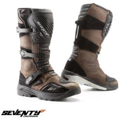 Seventy Degrees Ghete moto Seventy Degrees SD-BA4 - unisex, touring/adventure, maro (SD3700407)
