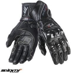 Seventy Degrees Manusi moto piele Seventy Degrees SD-R2K - barbati, vara, racing, negru/gri (SD1103802)
