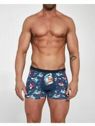 Cornette Boxeri barbati cu model vesel - Cornette Tattoo Mini M280-196 (Culoare: Jeans, Marime: 2XL) (27943)
