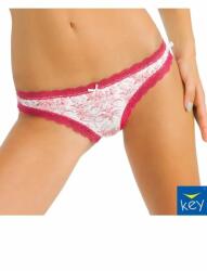 Key Underwear Chilot clasic dama, bumbac - Key Underwear LPR 728 (Culoare: Rosu, Marime: S)