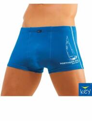 Key Underwear Boxeri din bumbac pentru barbati - Key Underwear MXH 697 (Culoare: Grafit, Marime: 2XL) (NX-10789)