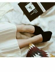 Steven - Sosete invizibile - Talpici din bambus cu silicon pentru dama - Steven S036D02 negru (Culoare: Negru, Marime: 35-37) (28826)