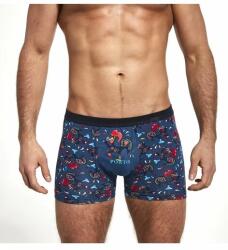 Cornette Boxeri barbati cu model vesel - Cornette Tattoo Mini M280-188 (Culoare: Granat, Marime: S) (27150)