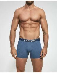 Cornette Boxeri barbati cu model geometric - Cornette High Emotion M508-105 (Culoare: Albastru, Marime: XL) (29250)