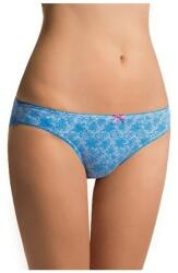 Key Underwear Chilot clasic dama, bumbac - Key Underwear LPR508 (Culoare: Albastru, Marime: M) (NX-10307)