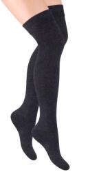 Steven Ciorapi peste genunchi S076 grafit melanj (Culoare: Grafit, Marime: 35-37) (30193)