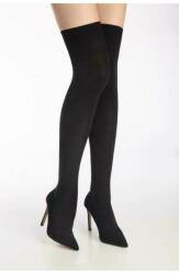 Marilyn Ciorapi peste genunchi, bumbac - Marilyn Zazu 899, 100 DEN - negru, grafit, gri (Marime: Unica, Culoare: Melange)