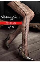 Marilyn Ciorapi plasa cu cristale, colectia exclusivista Patrizia GUCCI for Marilyn G46 (Culoare: Negru, Marime: 1/2) (27559)