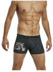 Cornette Boxeri barbati - Cornette Tattoo Mini M280-138 (Culoare: Grafit, Marime: 2XL)