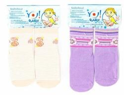 YO Club Sosete cu ABS-SILICON pentru fete SK10G (Culoare: Multicolor, Marime: L) (7685)